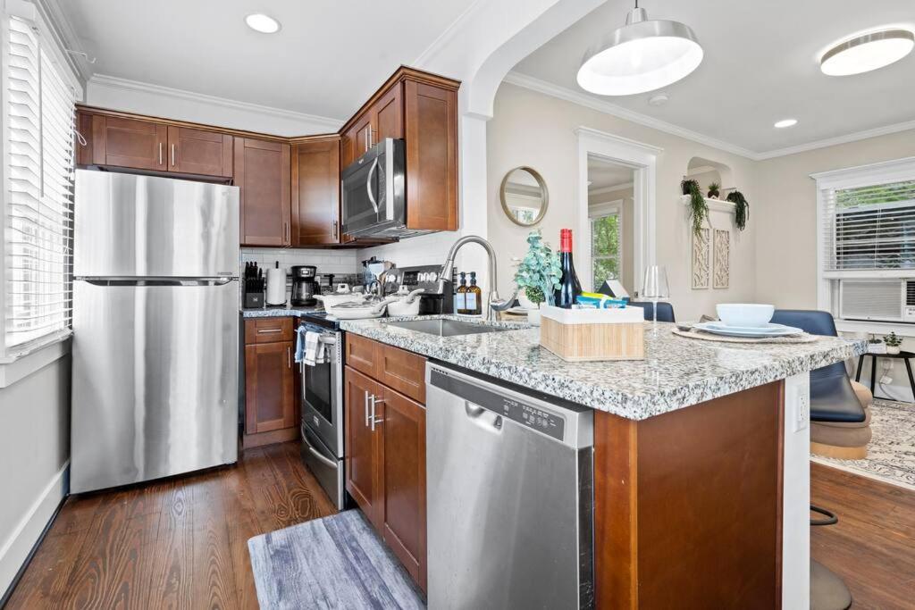 Historic Heights Cozy Nook Apartment Houston Exterior foto